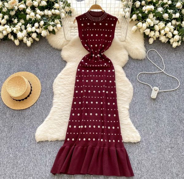 ‘Studded bodycon dress - Image 2