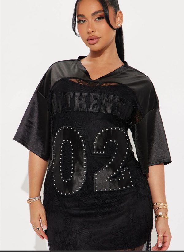 Jersey style See through gown - Image 3