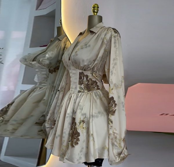 Silk dress - Image 3