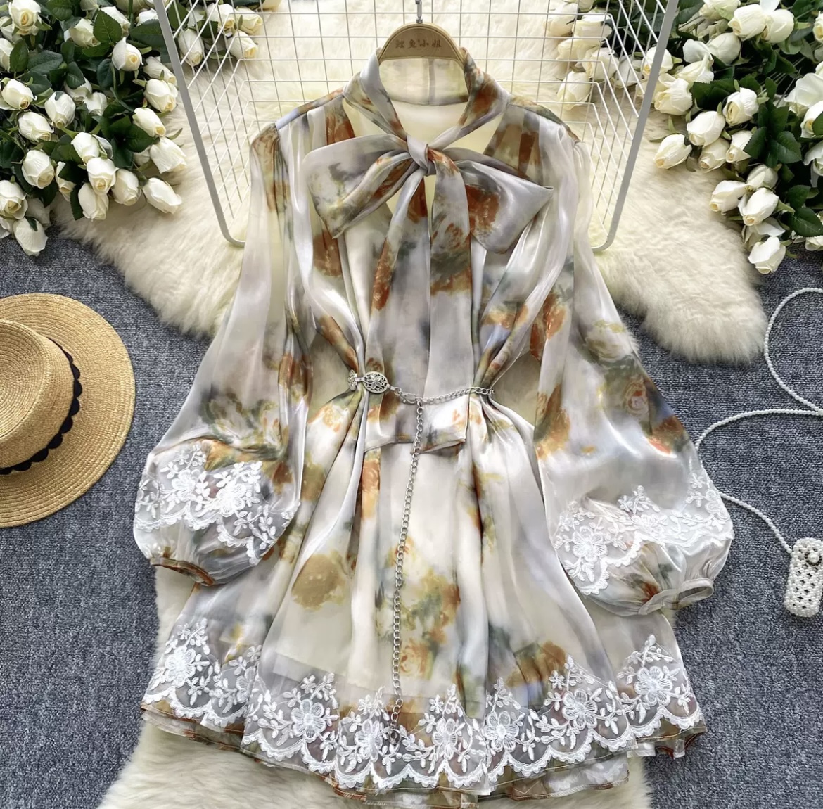 Short Organza dress - Image 2